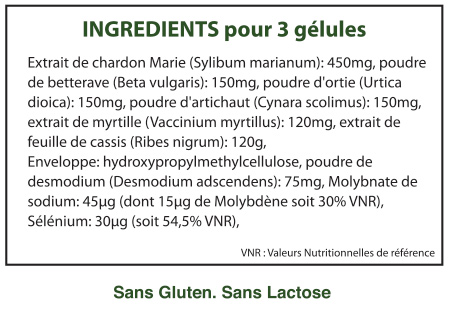 Nutra Detox Nutravya ingrédients composition Dr Perez