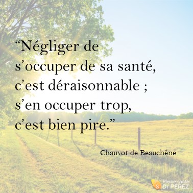 Prendre soin de sa santé, jusqu’à quel point ?