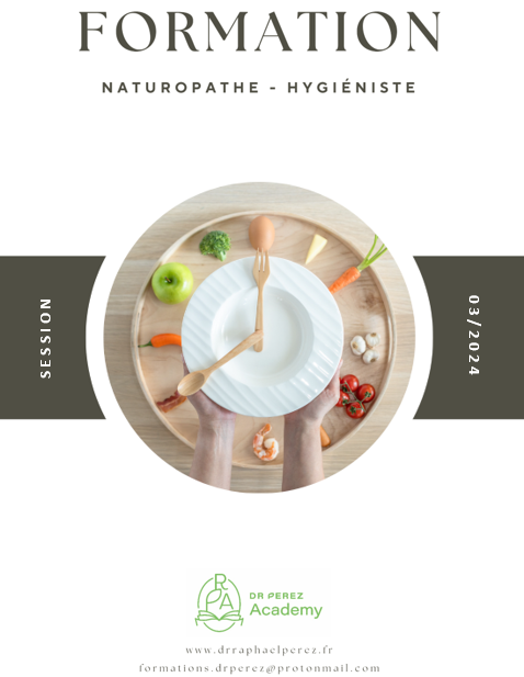 logo Raphaël Perez Academy formation naturopathie